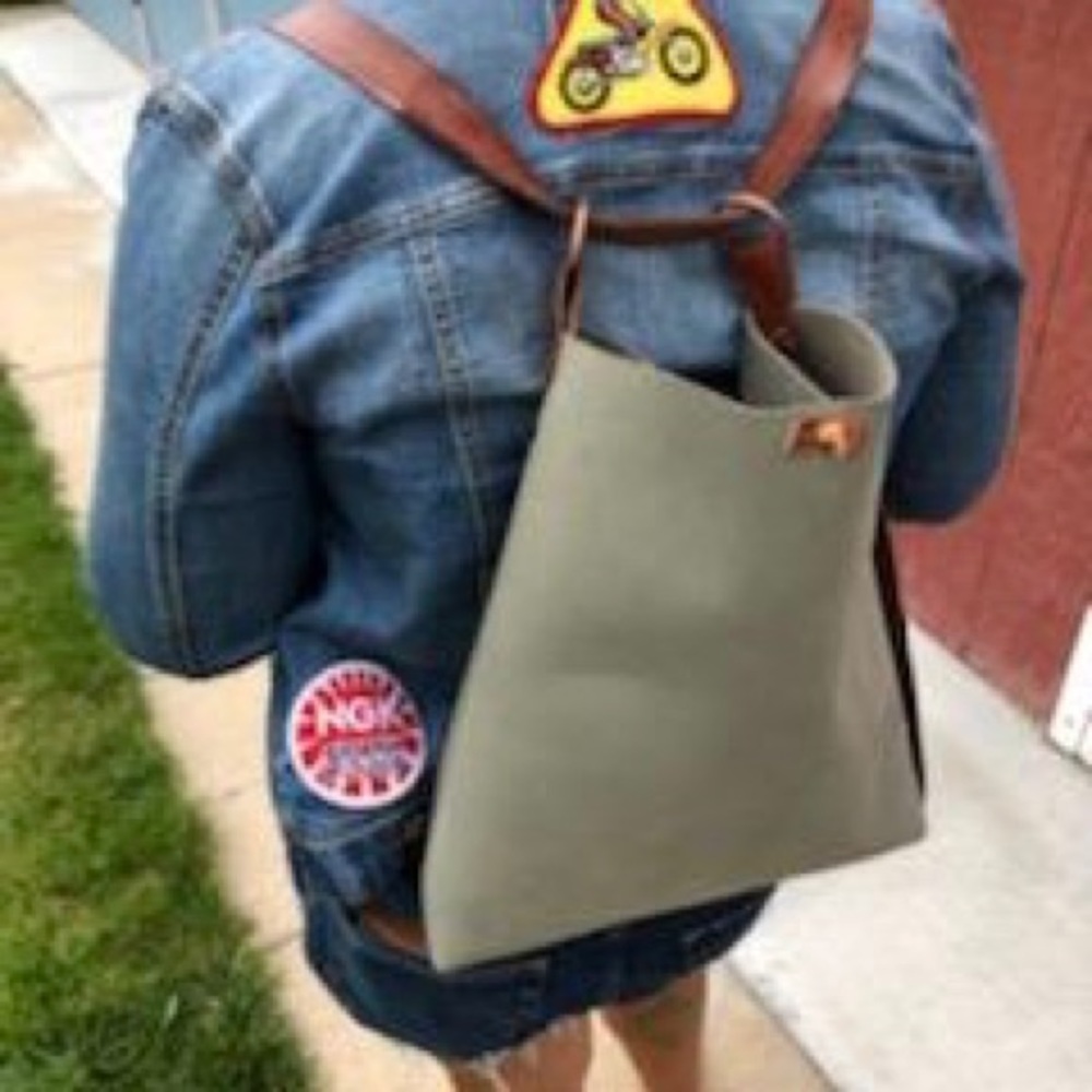 Leather bag, handmade, new